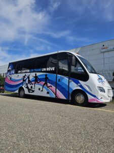 Publicité grand format sur bus - Campagne mobile.