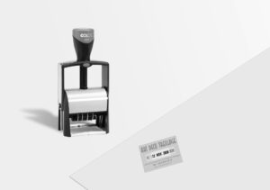 Dateur Métallique Colop 2660 (Français ou Allemand) – 58x37mm